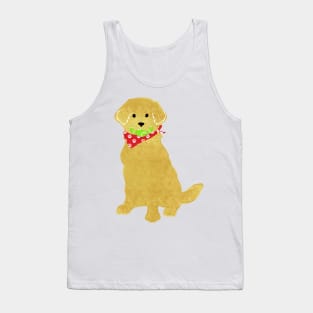 Cute Preppy Yellow Lab - Tennis Balls In Mouth Tank Top